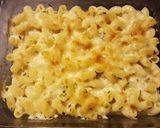 Hình bước làm 3 của món Mac&Cheese Nui nướng Phômai