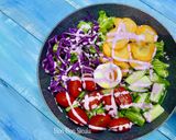 Hình bước làm 5 của món Salad rau củ sốt Dâu Tằm