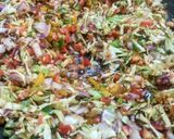 A picture of step 5 of Vegetable upma.