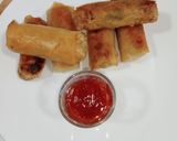 A picture of step 6 of Spring rolls.