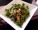 Foto del paso 4 de la receta Ensalada templada de rúcula con verduras salteados jamón y feta