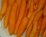 A picture of step 1 of Carrot juice.