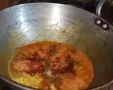 A picture of step 9 of Shrimp Curry.