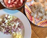 Hình bước làm 1 của món Kho Quẹt Từ Thịt Ba Chỉ & Tôm Tươi