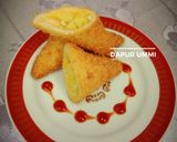 Foto langkah ke 7 dari resep Roti tawar isi salad kentang.