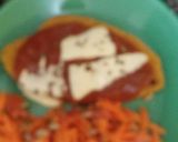 Foto del paso 3 de la receta: Milanesas de soja napolitanas con ensalada