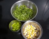 A picture of step 2 of Rice corn Dhokla.