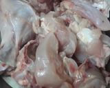 A picture of step 1 of Paanch Phoron Chicken.