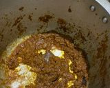 A picture of step 4 of Desi Odia style chicken gravy.