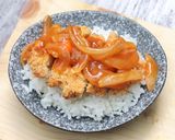 Foto langkah ke 12 dari resep Tempe Katsu Pengganti Chicken Katsu: 10 Menit Jadi!.