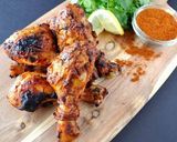A picture of step 10 of Tandoori murgh.