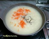 Hình bước làm 12 của món Cháo Gà 닭죽