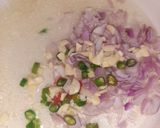 A picture of step 1 of Schezwan pasta(indian street style).