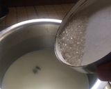 A picture of step 1 of Thandai Kheer.