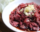 Hình bước làm 1 của món BÚN BÒ XÀO | BÚN BÒ NAM BỘ
