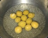 A picture of step 5 of Gatte ki sabzi.