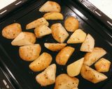 香烤馬鈴薯塊（氣炸鍋/烤箱作法）的食譜步驟4照片