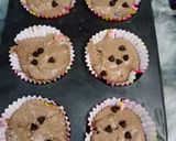 A picture of step 3 of Chocolate cupcakes with froasting ❤❤.