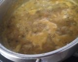A picture of step 6 of Panch phoran Masoordal.