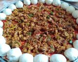صورة لخطوة 3 من وصفة بيتزا دجاج بطريقتي 😘😋✌️