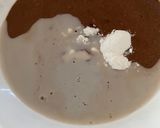 A picture of step 3 of Chocolate semolina mini cakes.