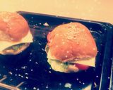 A picture of step 3 of Sweet homemade burger.