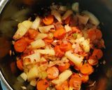 A picture of step 1 of Ribollita.