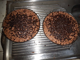 Kue pirex puding coklat busa