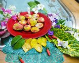 পুরভরা রঙীলা পিঠা। রেসিপির ধাপ 5 ছবি