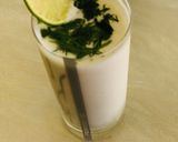 A picture of step 2 of Minty yogurt soda# Traditional drink.