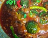 আচারি বেগুন/বাগায়রা বাইগন/টকমিষ্টি বেগুন রেসিপির ধাপ 7 ছবি
