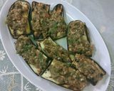 Foto langkah ke 3 dari resep Terong bakar sambal ijo.