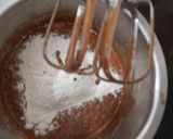 A picture of step 3 of Pure dark chocolate Brownies.