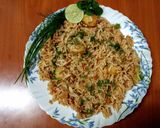 A picture of step 3 of Tawa pulao 🍚🍅🧅.