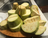 Foto del paso 1 de la receta: Pizza con base de berenjena