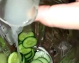 A picture of step 2 of Cucumber juice and refreshing water.