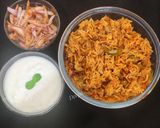 A picture of step 8 of Pav-bhaji Pulao.