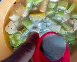 A picture of step 7 of Morich Jhol/ Thakurbarir Ranna/veg recipe.