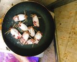 Hình bước làm 5 của món Mực nhồi thịt rim phong cách mới ❤️
