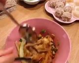 Hình bước làm 6 của món Mì bương bương (biang biang noodle)