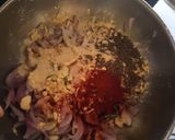 A picture of step 1 of Onion Pakoda.