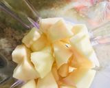 Foto del paso 2 de la receta: LICUADO DE MANZANAS 🍏 VERDES 🍏 CON LECHE 🥛🍶