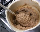 Une image de l'étape 6 de Gâteau « monstre » à la farine de châtaigne et jus de pêches de vigne.