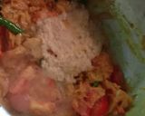 A picture of step 5 of Mutton curry.