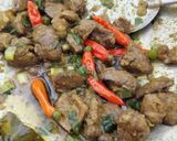 Foto langkah ke 3 dari resep Ati Ampela Bumbu Kuning ala Indi.