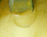 A picture of step 3 of Khandvi.