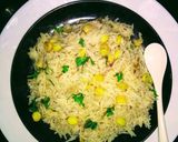 A picture of step 6 of Corn pulao.