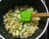 Foto del paso 5 de la receta Sopa de papa y cebolla de verdeo
