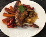 Foto del paso 7 de la receta: Conejo al horno con verduras