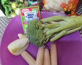 Foto langkah ke 1 dari resep Cah Brokoli Baso Sosis.
